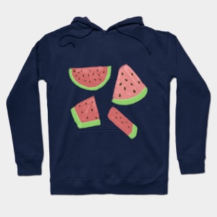 Watermelon Cut in Half Hoodie